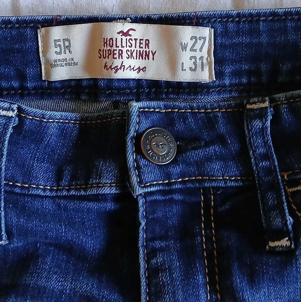 Hollister Dark Blue Skinny Jeans